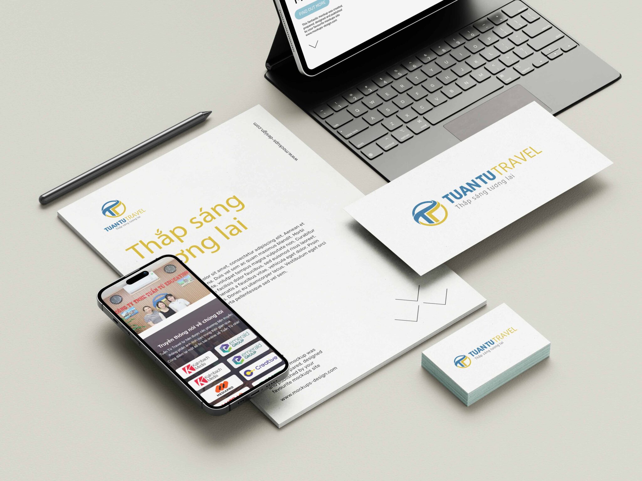Dự án thiết kế website Tuấn Tú Travel